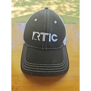 RTIC Coolers Hat Cap Trucker Snapback Outdoors Black White